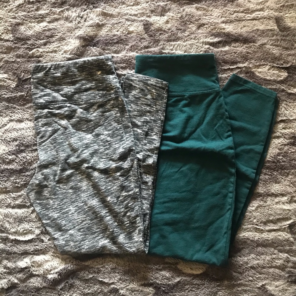 2 pairs Mossimo yoga pants